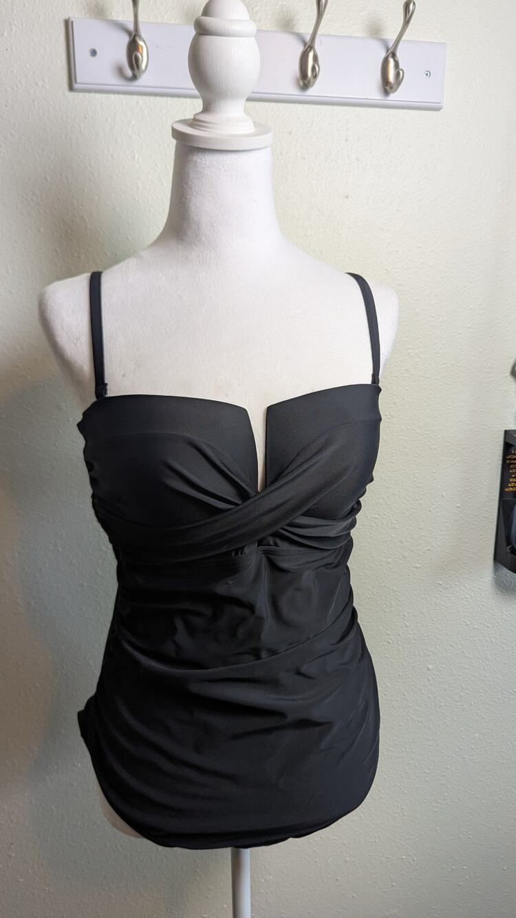 Eomenie Women's One-Piece Swimsuit Size Large